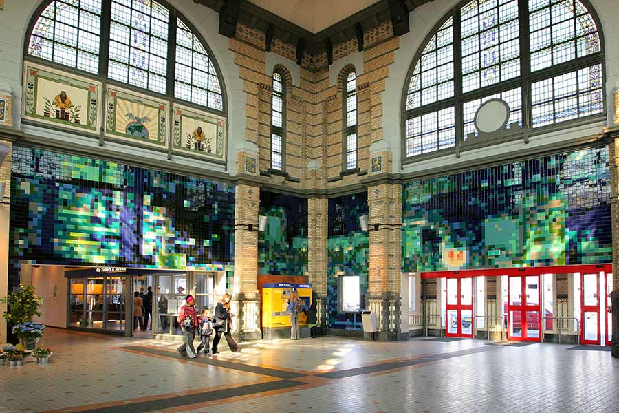 Urban Constellation Groenwoud Buij Stationshal Leeuwarden Opdracht NS